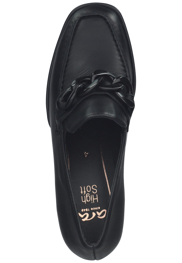 ara Pumps Leder Schwarz