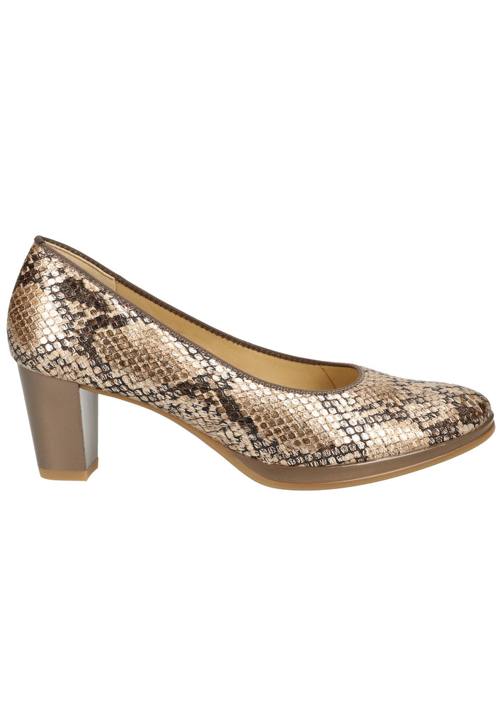 ara Pumps Leder Taupe