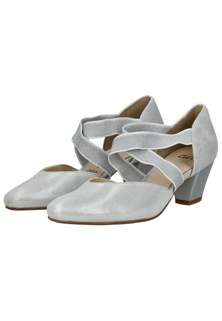 ara Pumps Leder Weiß