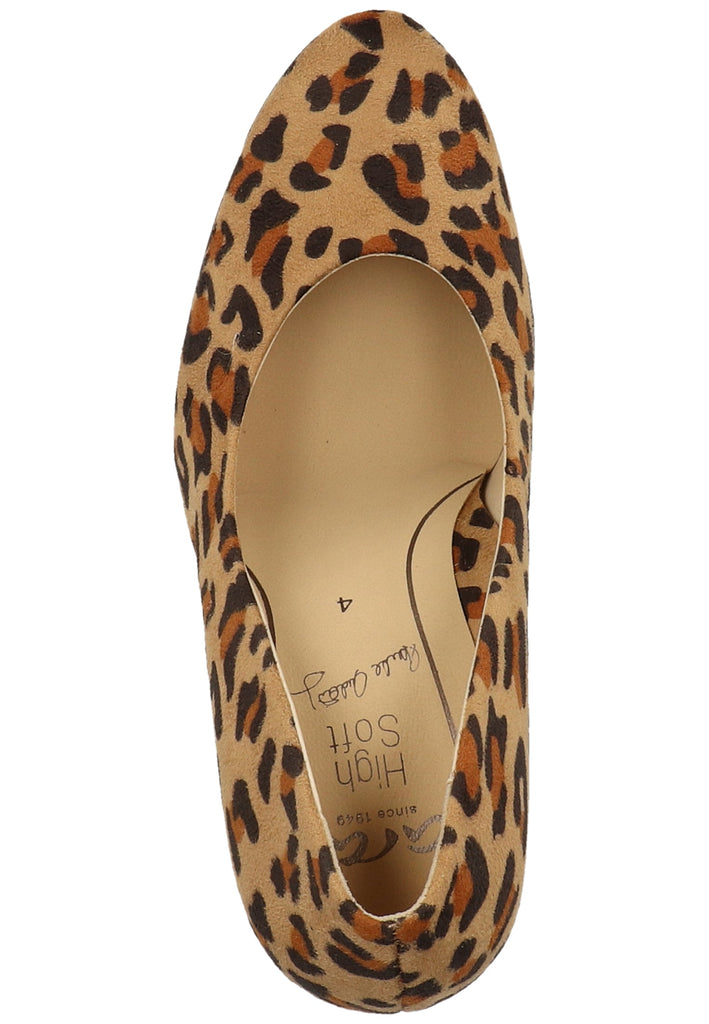 ara Pumps Lederimitat Camel