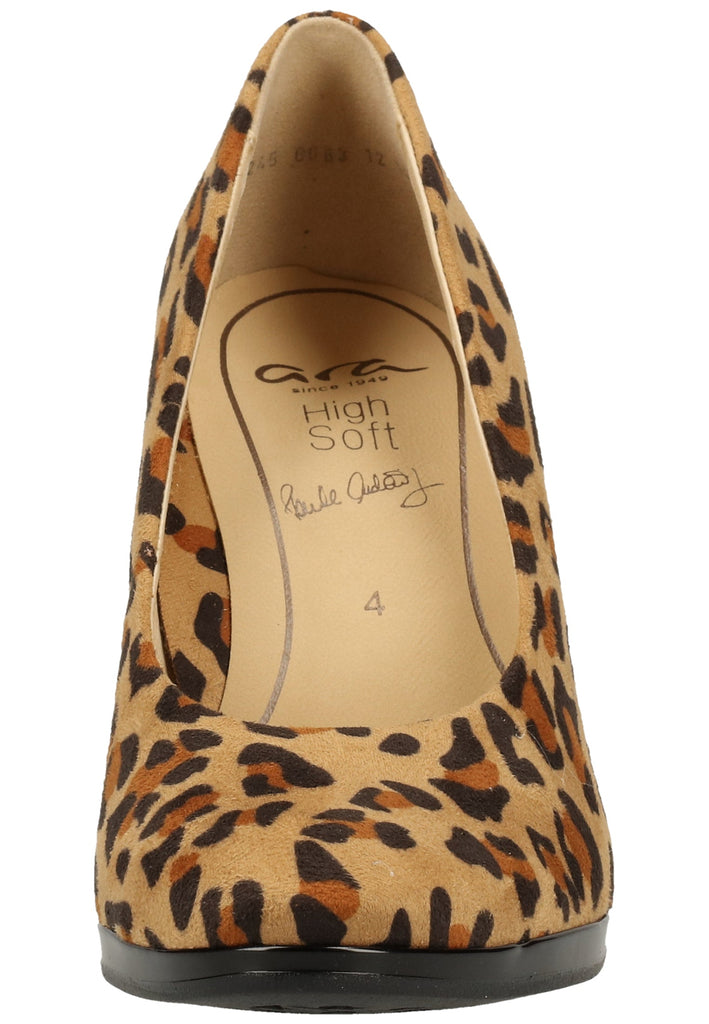 ara Pumps Lederimitat Camel