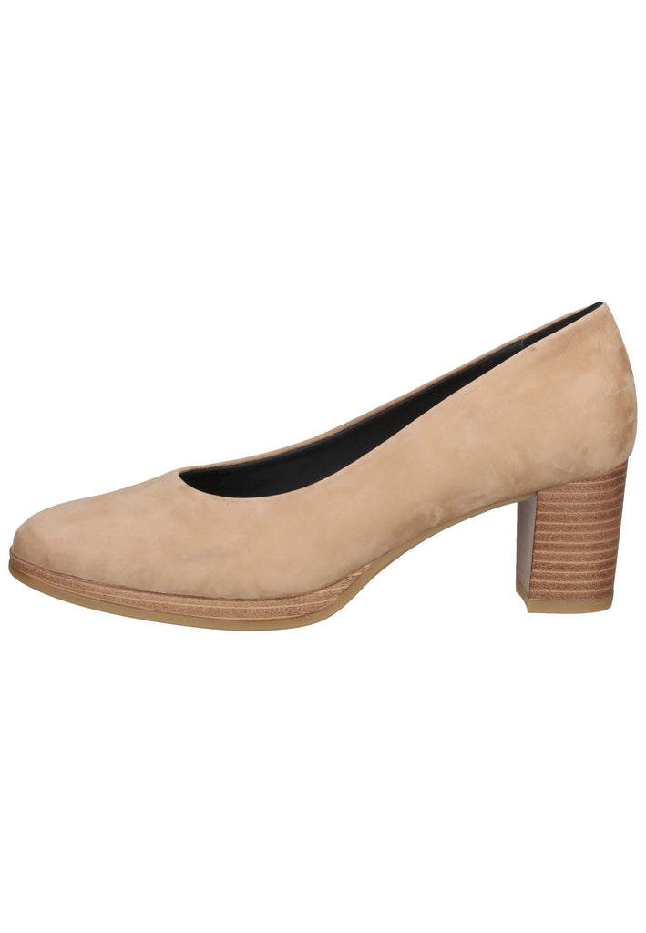 ara Pumps Veloursleder Camel