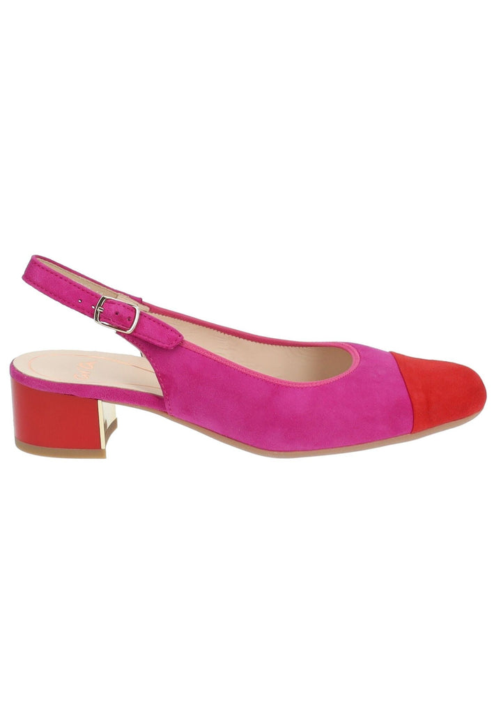 ara Pumps Veloursleder Rot/Pink