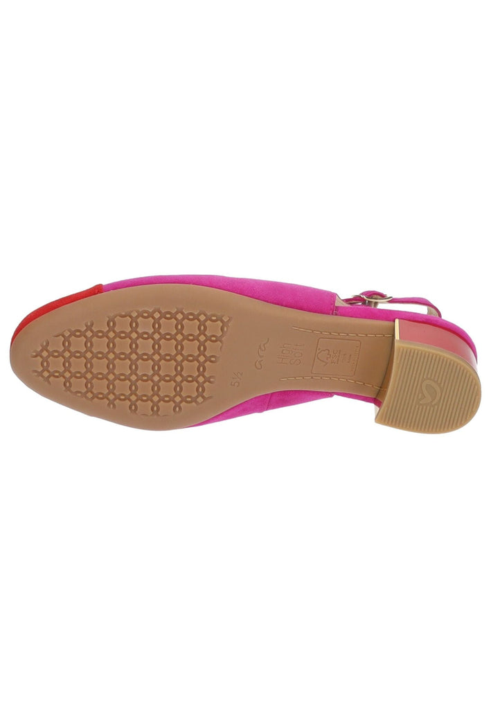 ara Pumps Veloursleder Rot/Pink