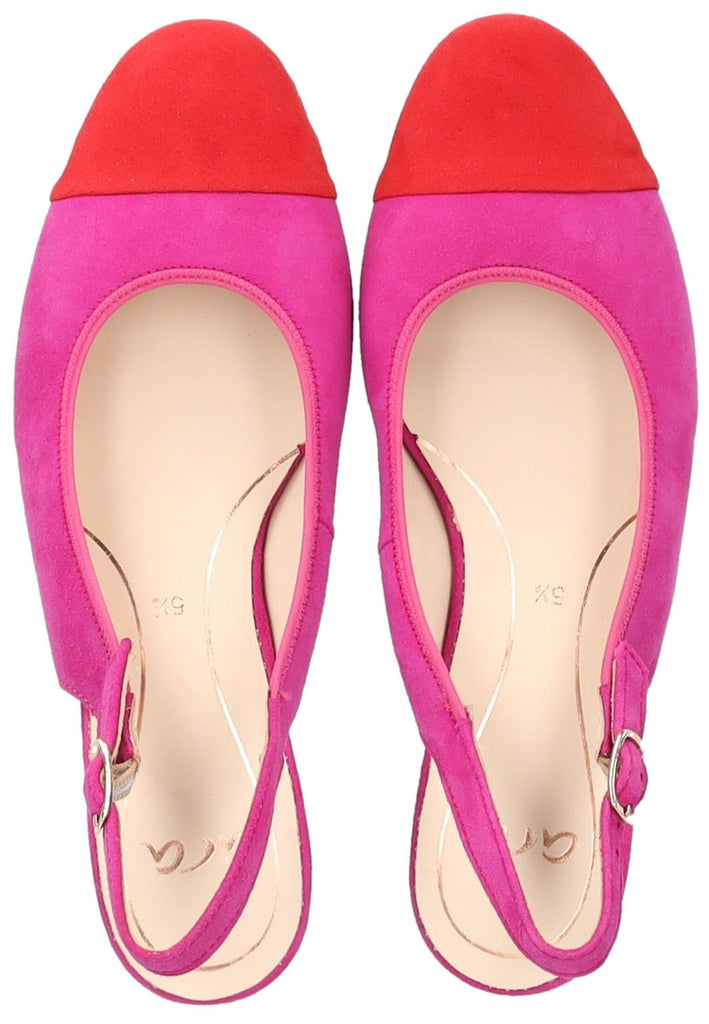ara Pumps Veloursleder Rot/Pink