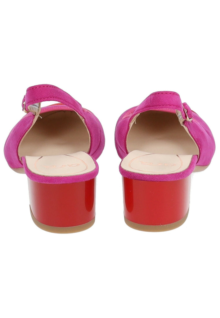 ara Pumps Veloursleder Rot/Pink