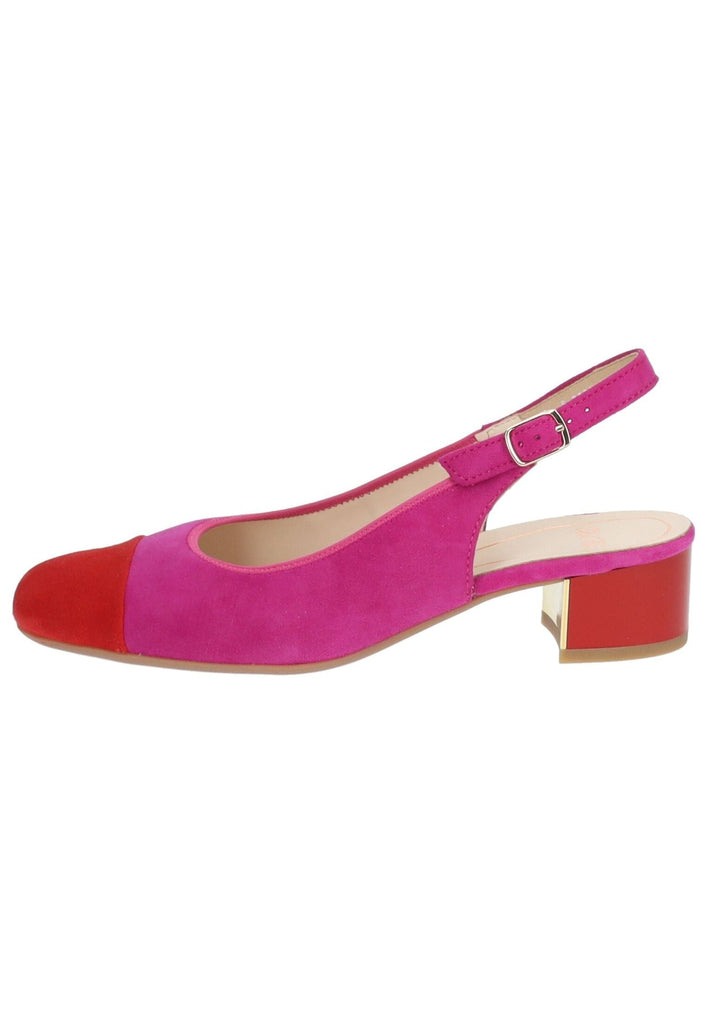 ara Pumps Veloursleder Rot/Pink