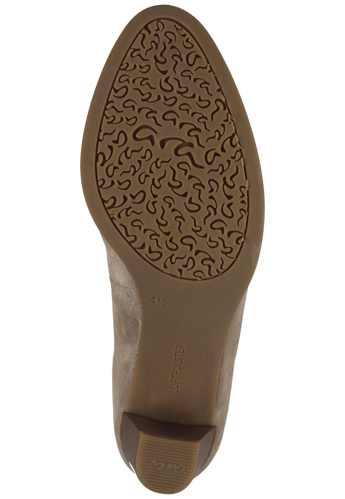 ara Pumps Veloursleder Sand