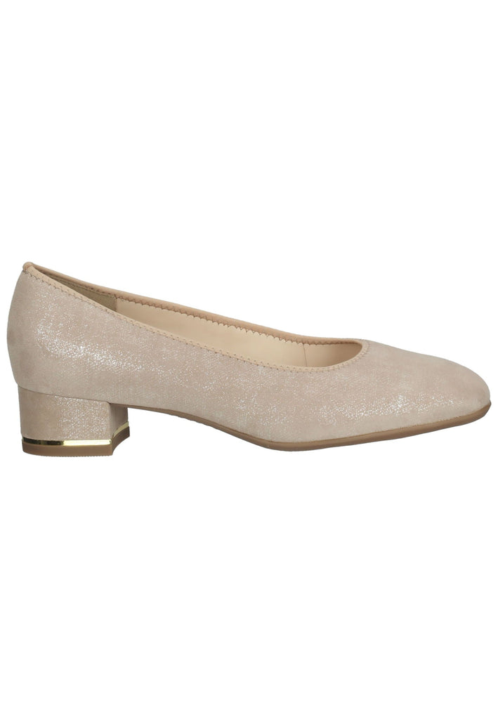 ara Pumps Veloursleder Sand