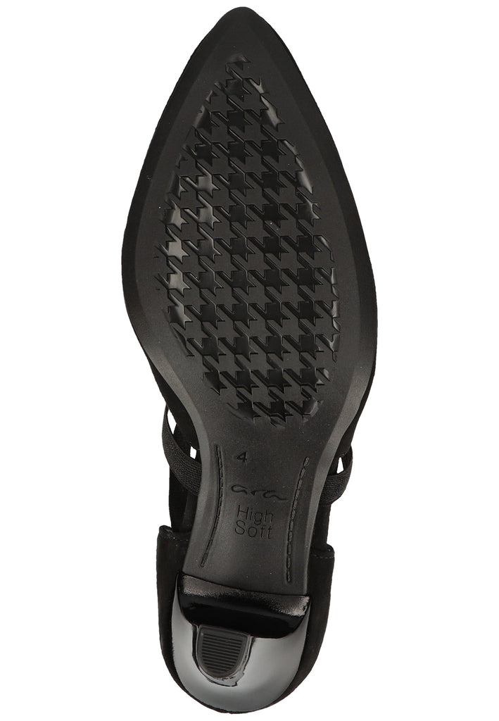 ara Pumps Veloursleder Schwarz