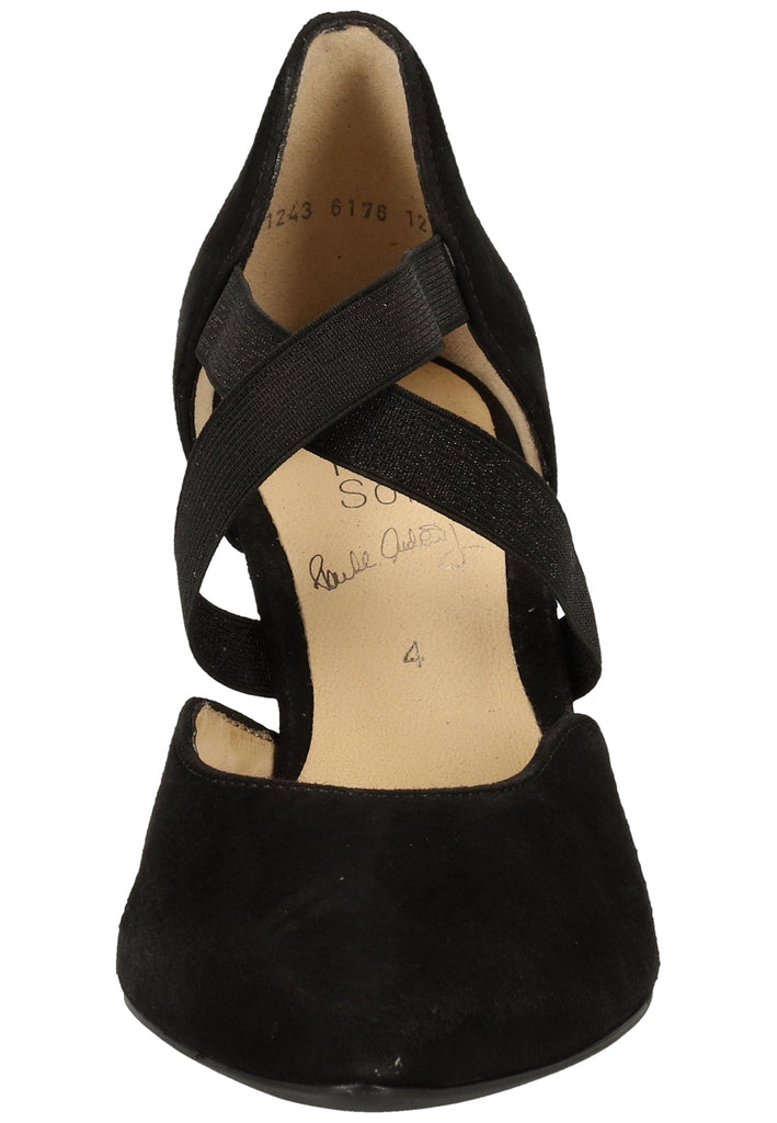 ara Pumps Veloursleder Schwarz