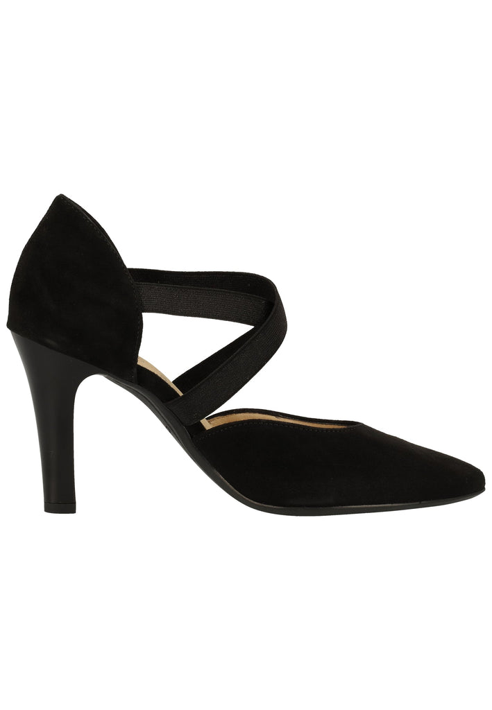 ara Pumps Veloursleder Schwarz