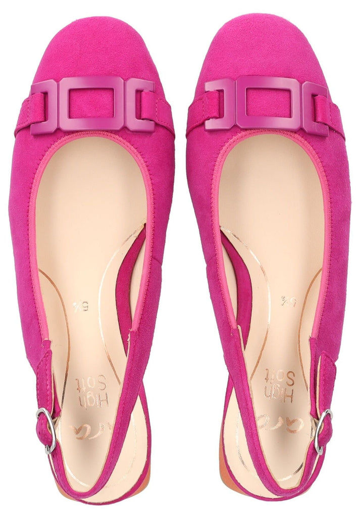 ara Pumps Veloursleder/Textil Pink