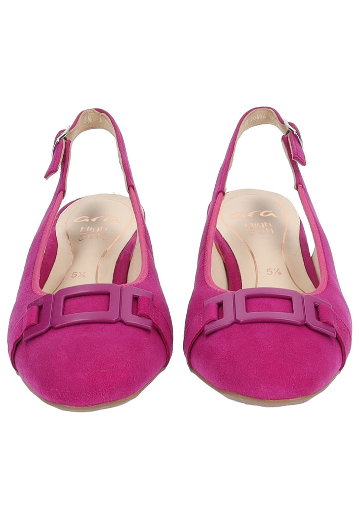 ara Pumps Veloursleder/Textil Pink
