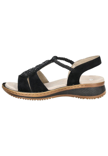 Sandalen ara Sandalen Leder Schwarz