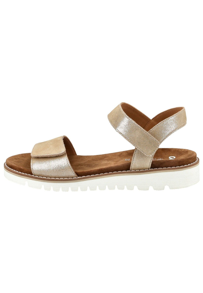 Sandalen ara Sandalen Veloursleder Sand