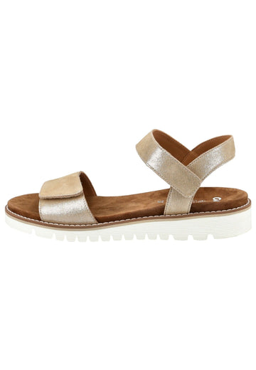 Sandalen ara Sandalen Veloursleder Sand