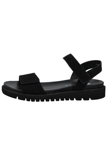 Sandalen ara Sandalen Veloursleder Schwarz