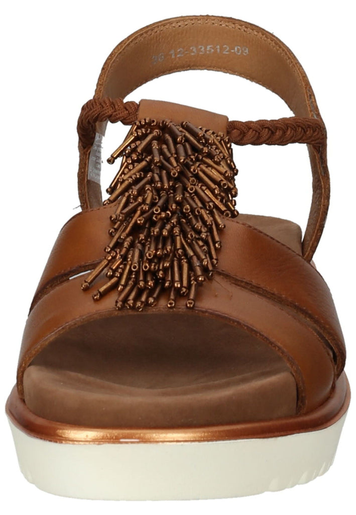 ara Sandalen Glattleder Cognac