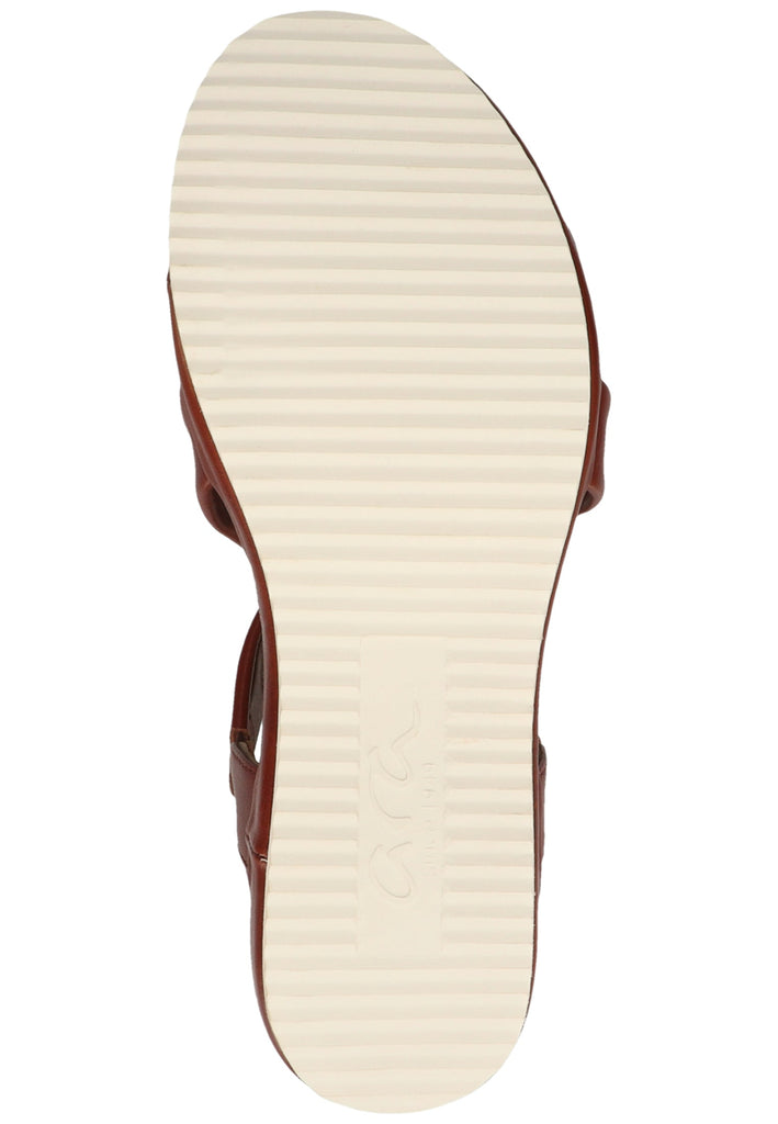 ara Sandalen Glattleder Cognac