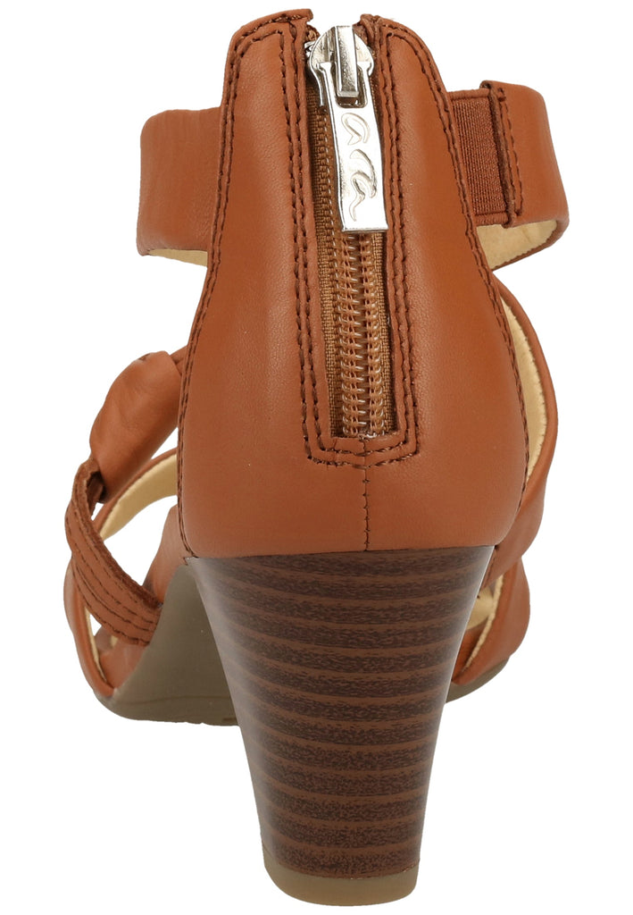 ara Sandalen Glattleder Cognac