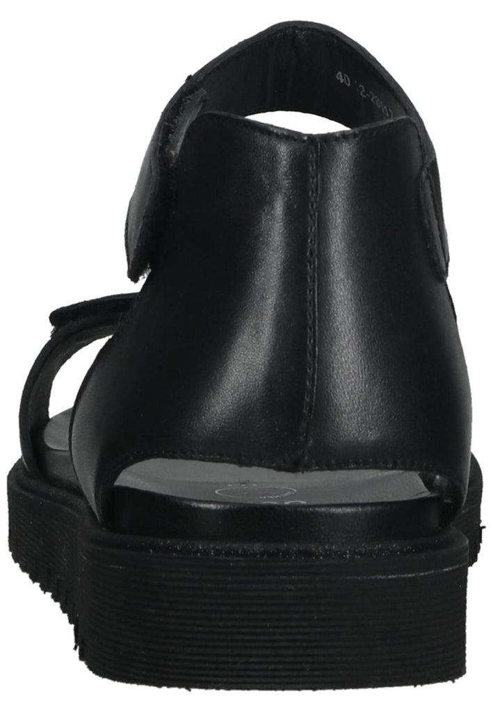 ara Sandalen Glattleder Schwarz