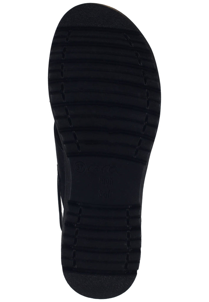 ara Sandalen Glattleder Schwarz