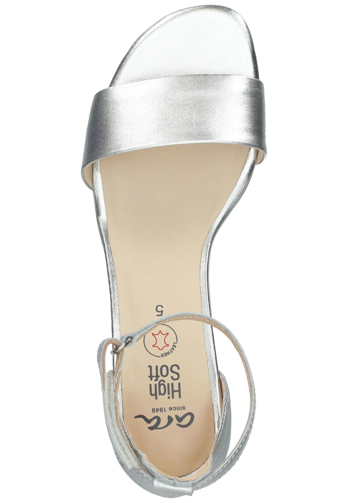 ara Sandalen Glattleder Silber