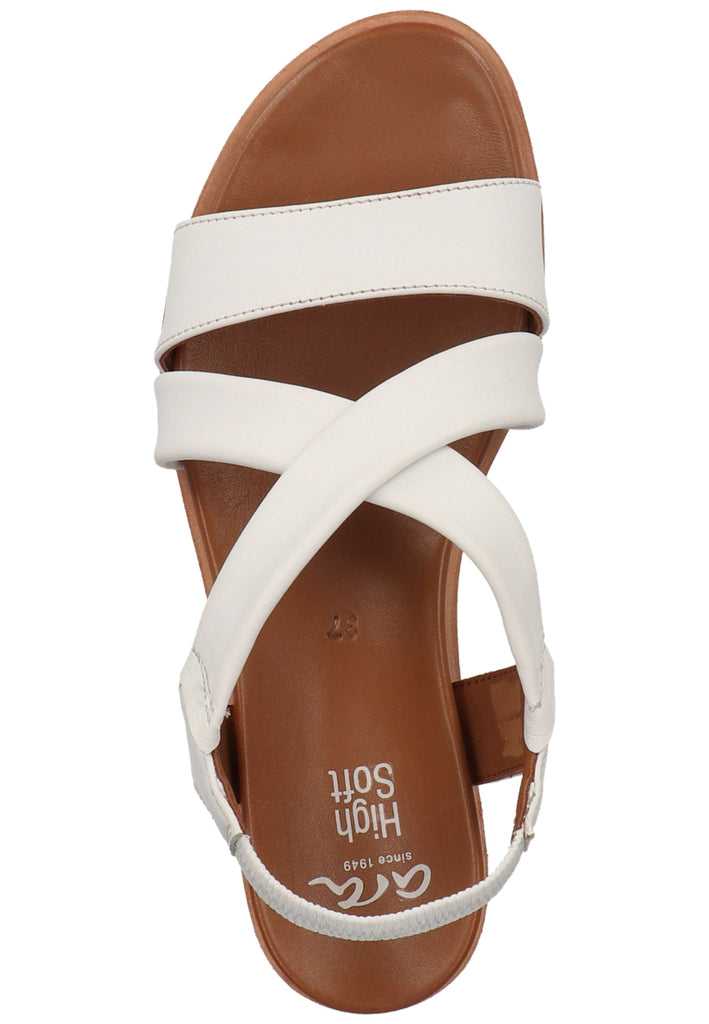 ara Sandalen Glattleder Weiß