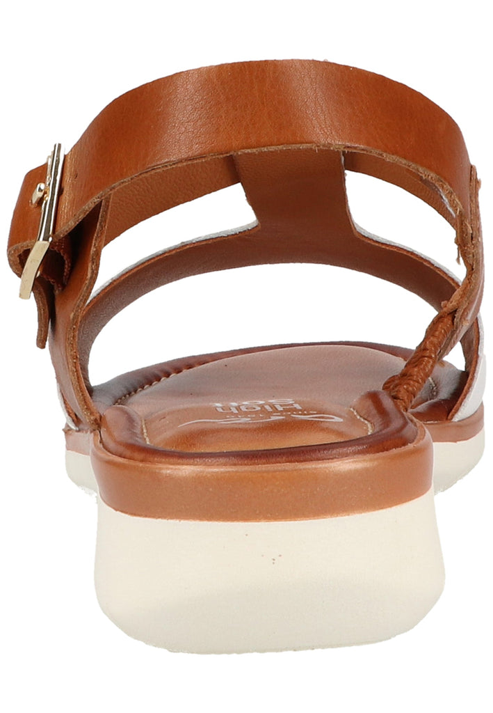 ara Sandalen Glattleder Weiß/Braun