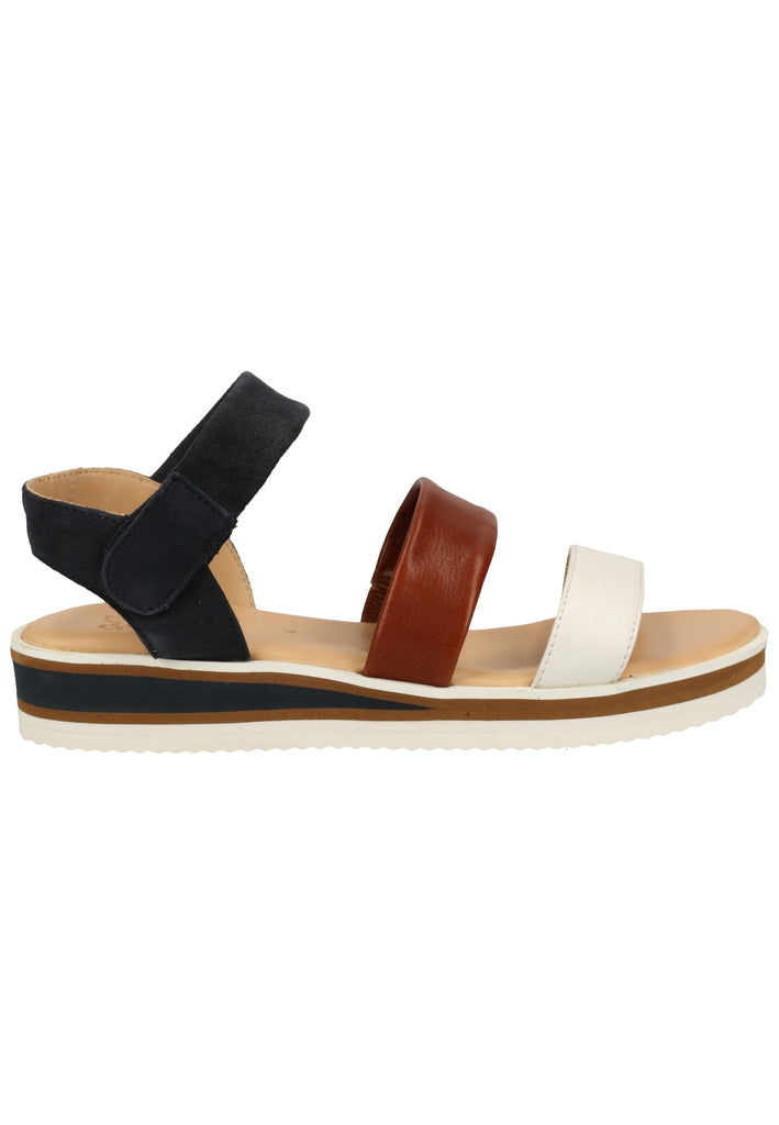 ara Sandalen Glattleder Weiß/Braun