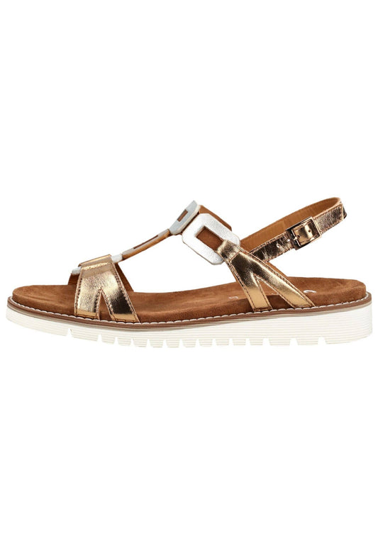 ara Sandalen Glattleder Whisky