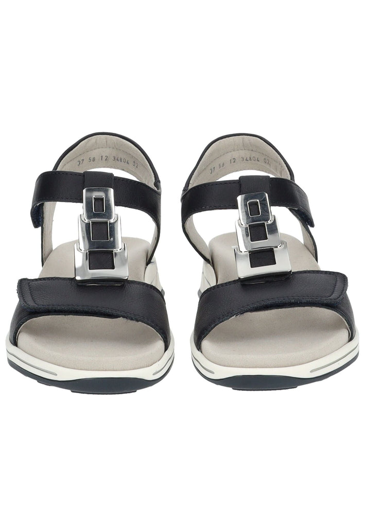 ara Sandalen Leder Blau