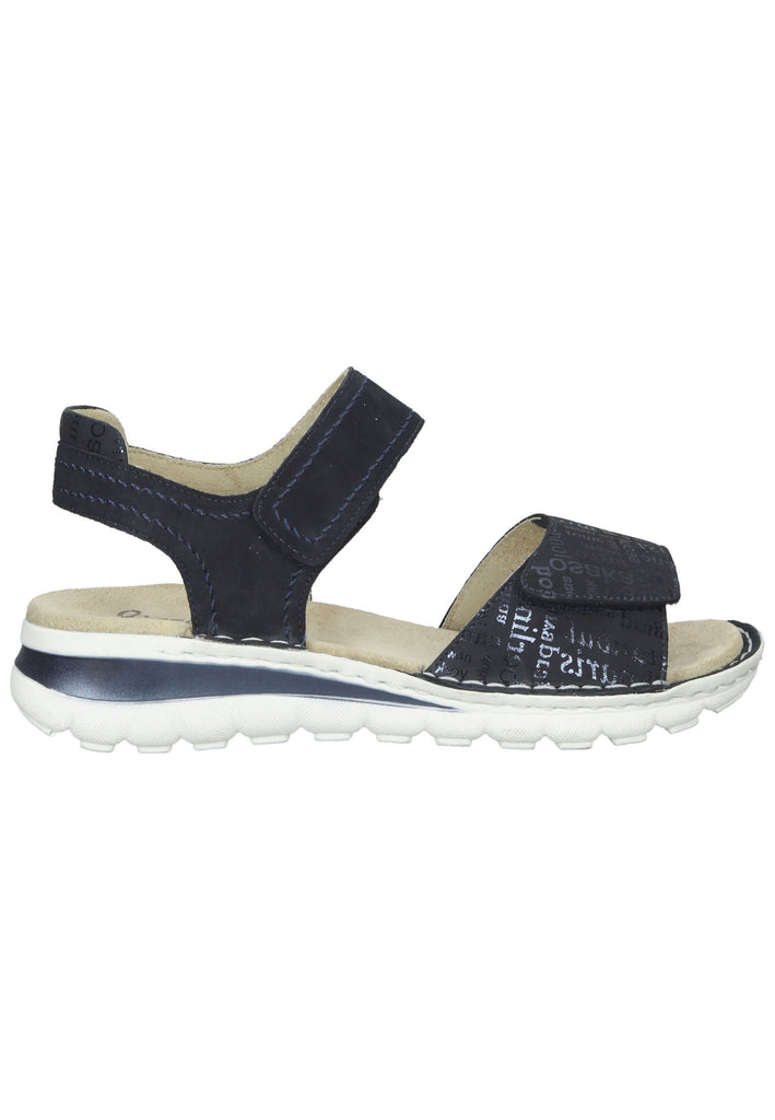ara Sandalen Leder Blau