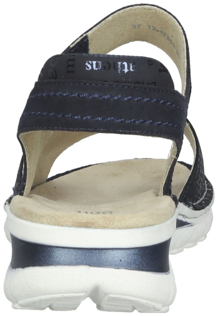 ara Sandalen Leder Blau