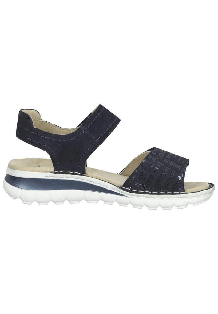 ara Sandalen Leder Blau