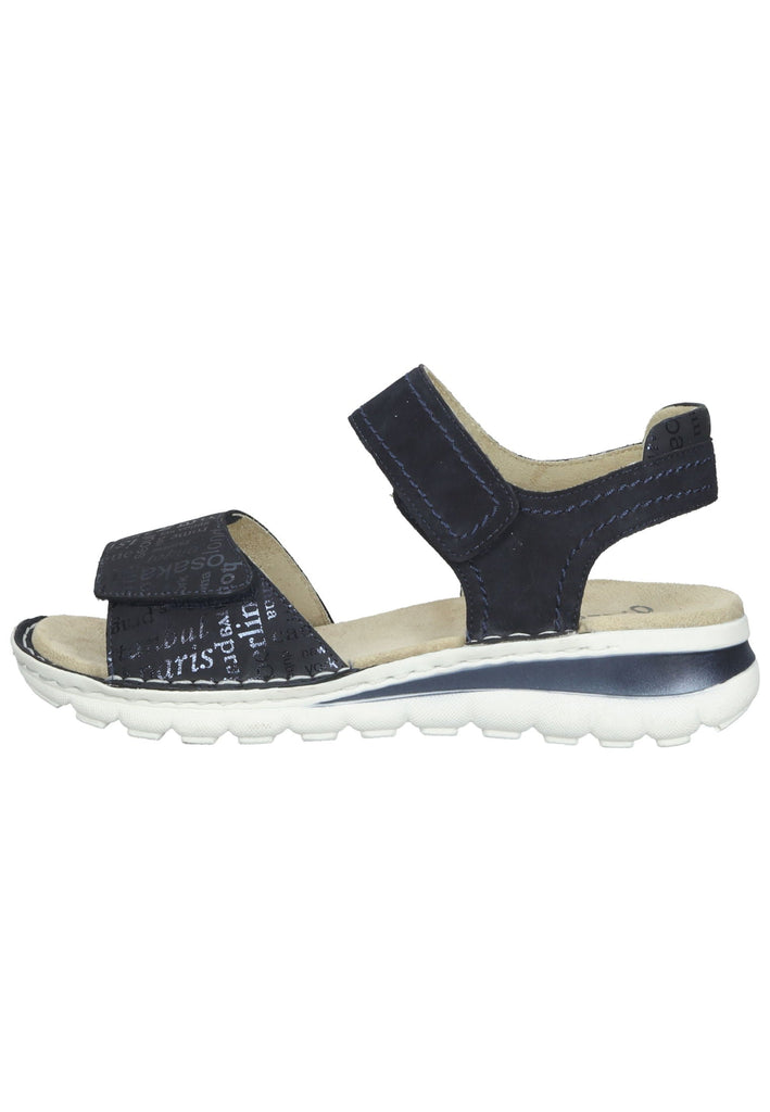 ara Sandalen Leder Blau
