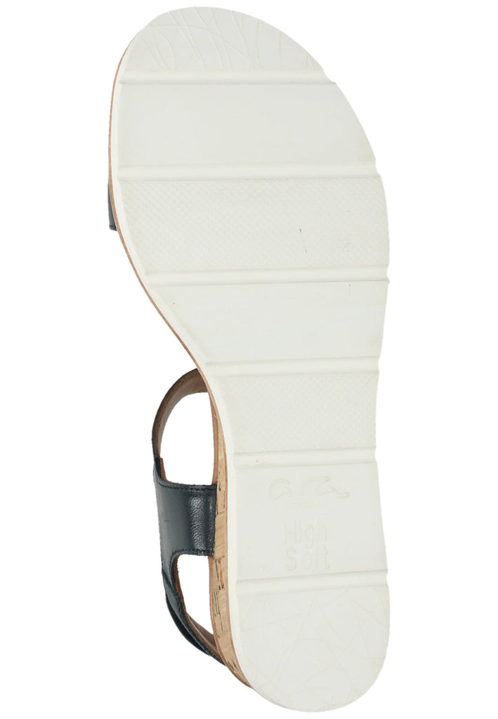 ara Sandalen Leder Blau