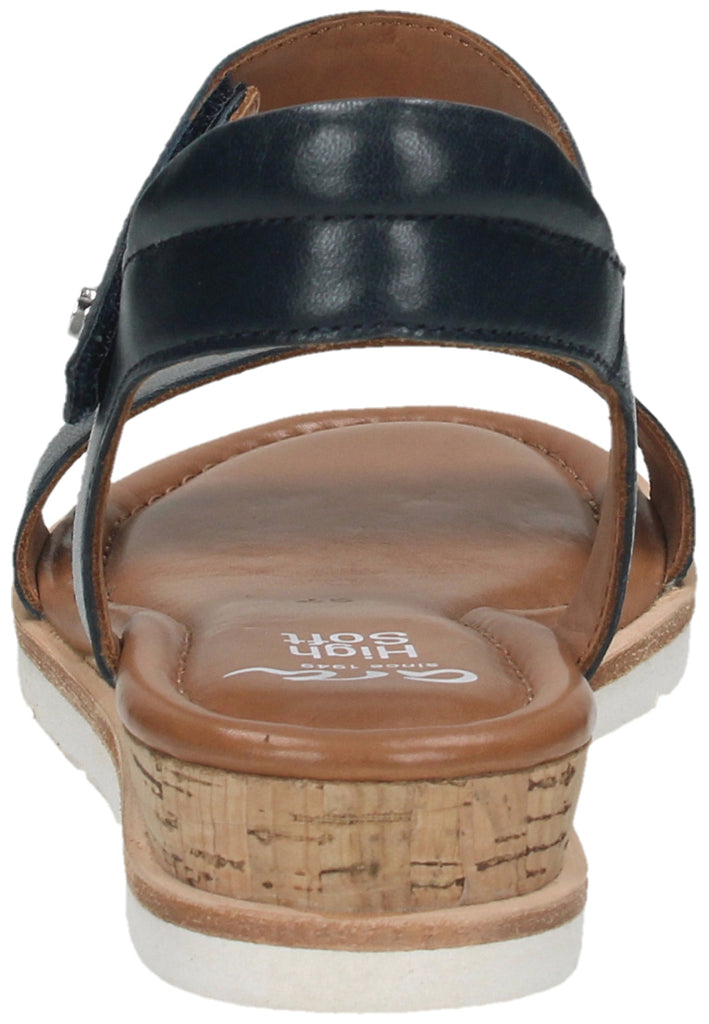 ara Sandalen Leder Blau