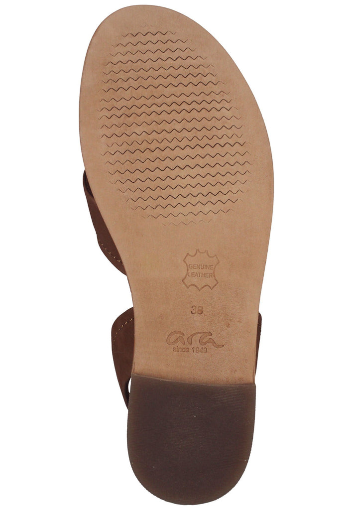 ara Sandalen Leder Cognac