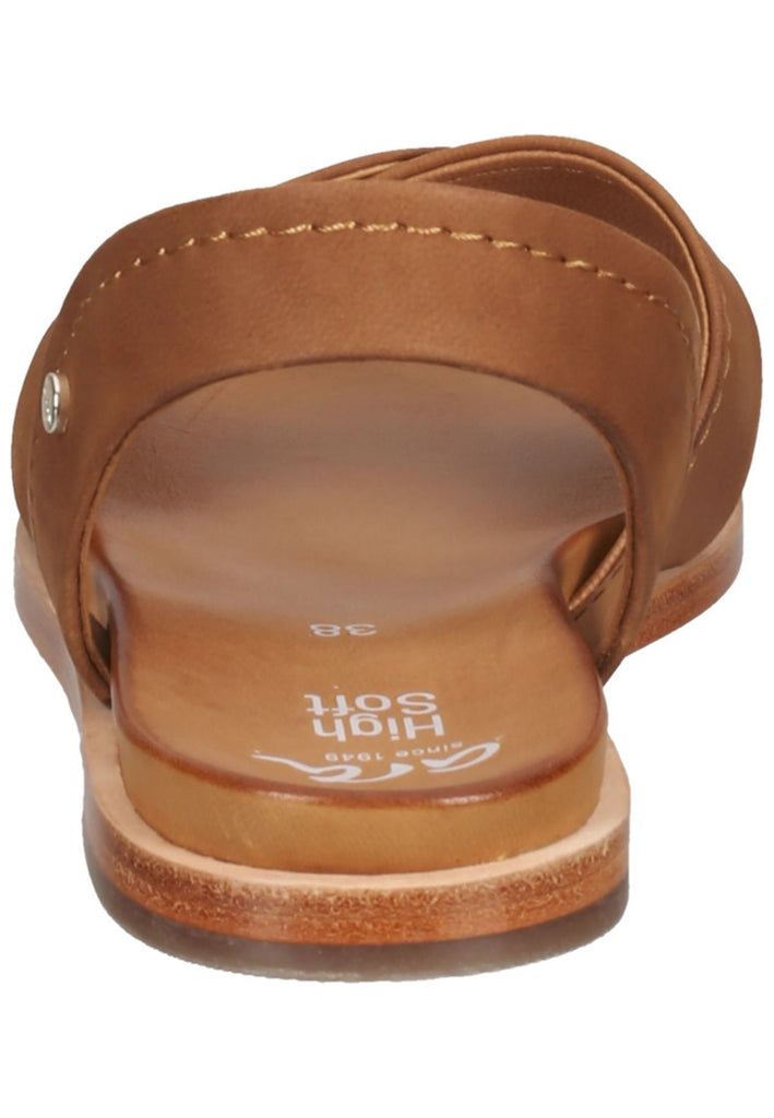 ara Sandalen Leder Cognac