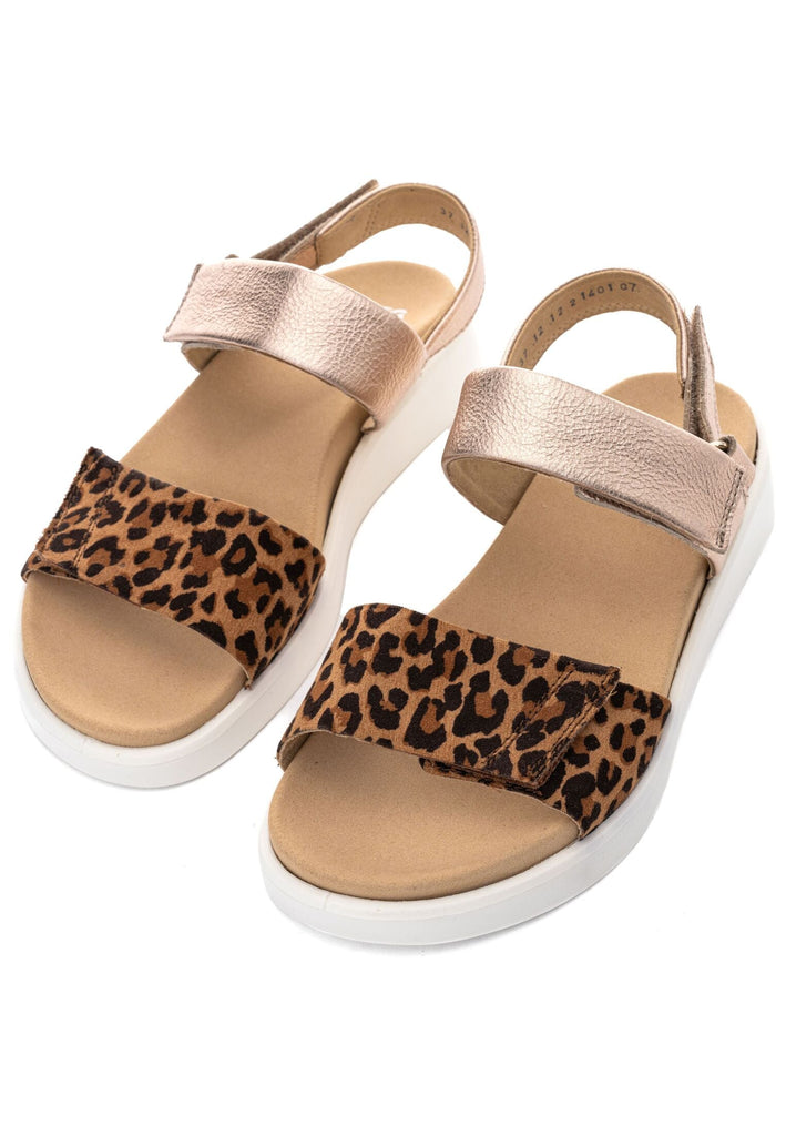 ara Sandalen Leder Gold