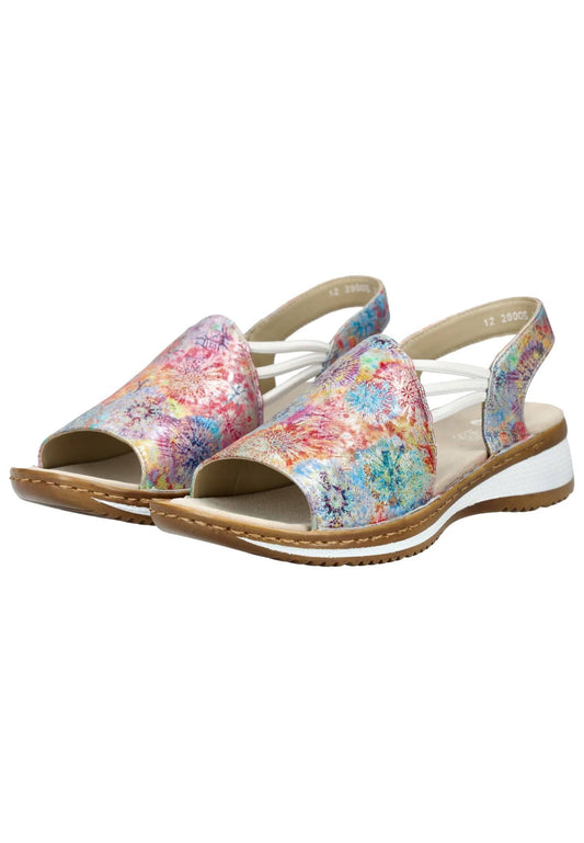 ara Sandalen Leder Mehrfarbig