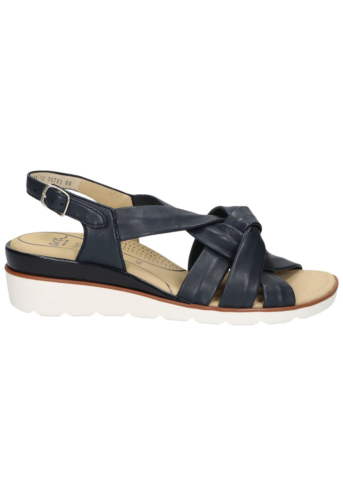 ara Sandalen Leder Navy