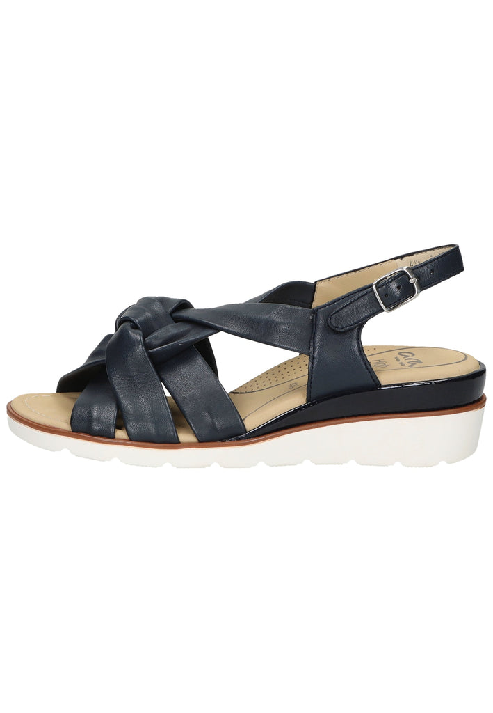 ara Sandalen Leder Navy
