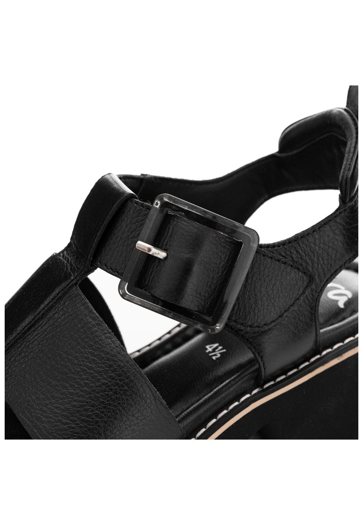ara Sandalen Leder Schwarz