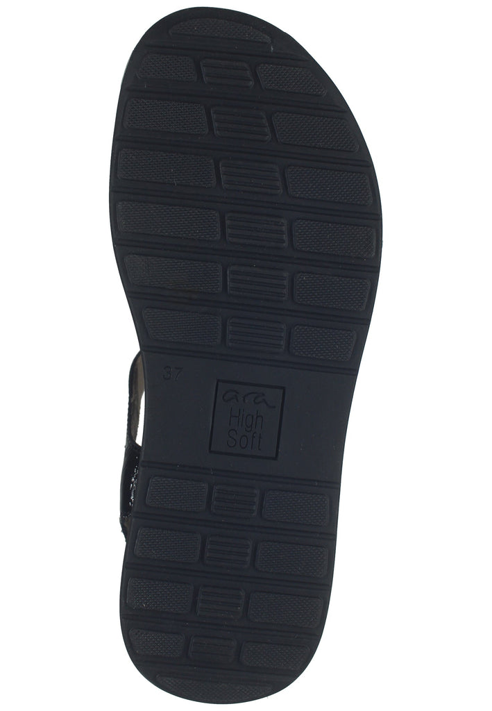 ara Sandalen Leder Schwarz