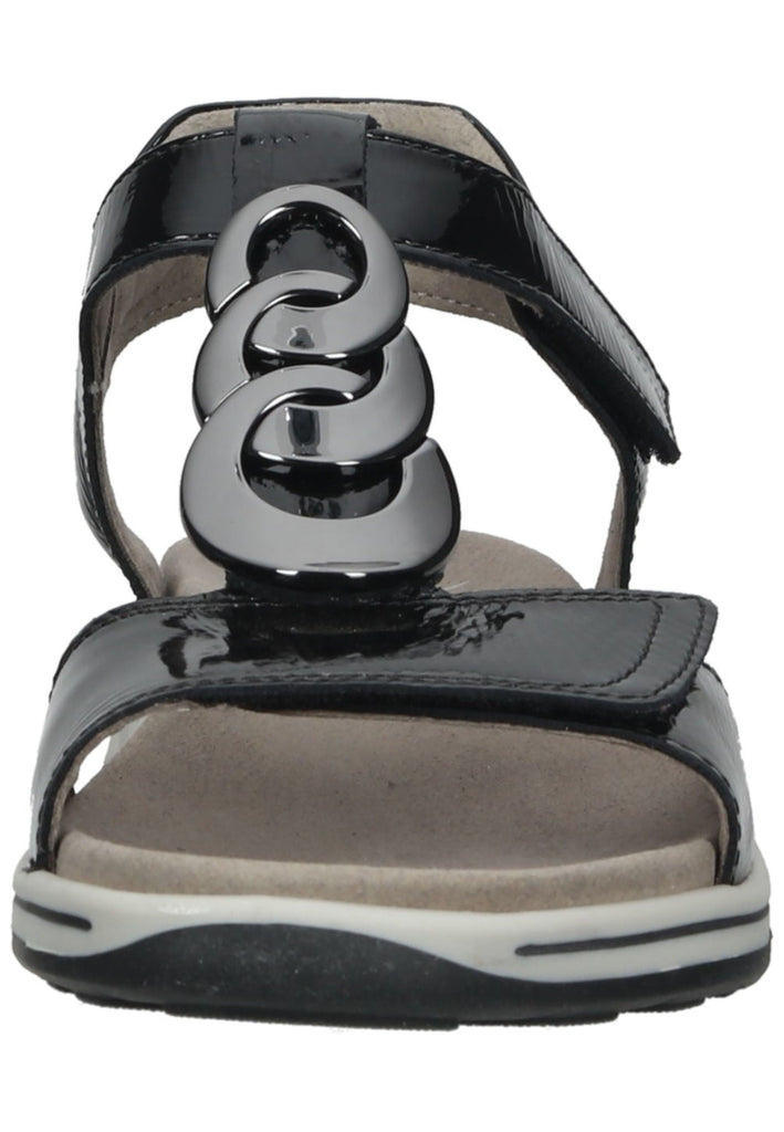 ara Sandalen Leder Schwarz