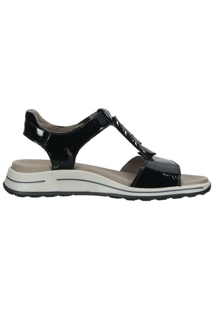 ara Sandalen Leder Schwarz