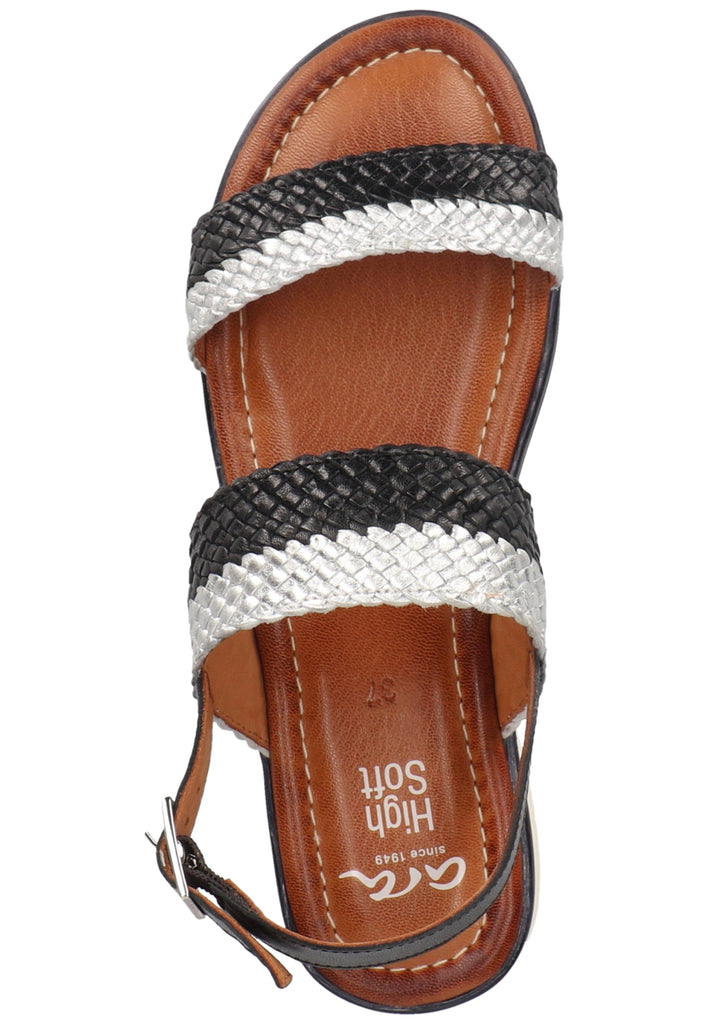 ara Sandalen Leder Schwarz